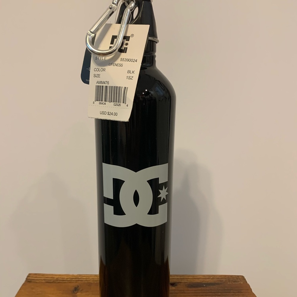 DC water bottle. Brand new with tags